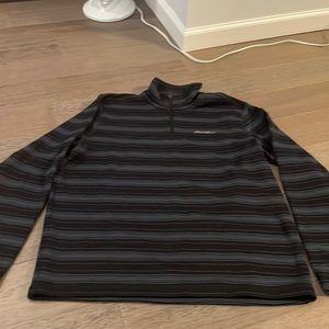 Men’s Large Eddie Bauer long sleeve 1/4 zip heavy weight shirt